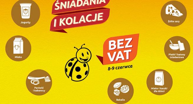 Biedronka przed niedzielą z zakazem handlu promuje „piątek i sobotę bez VAT” (wideo)