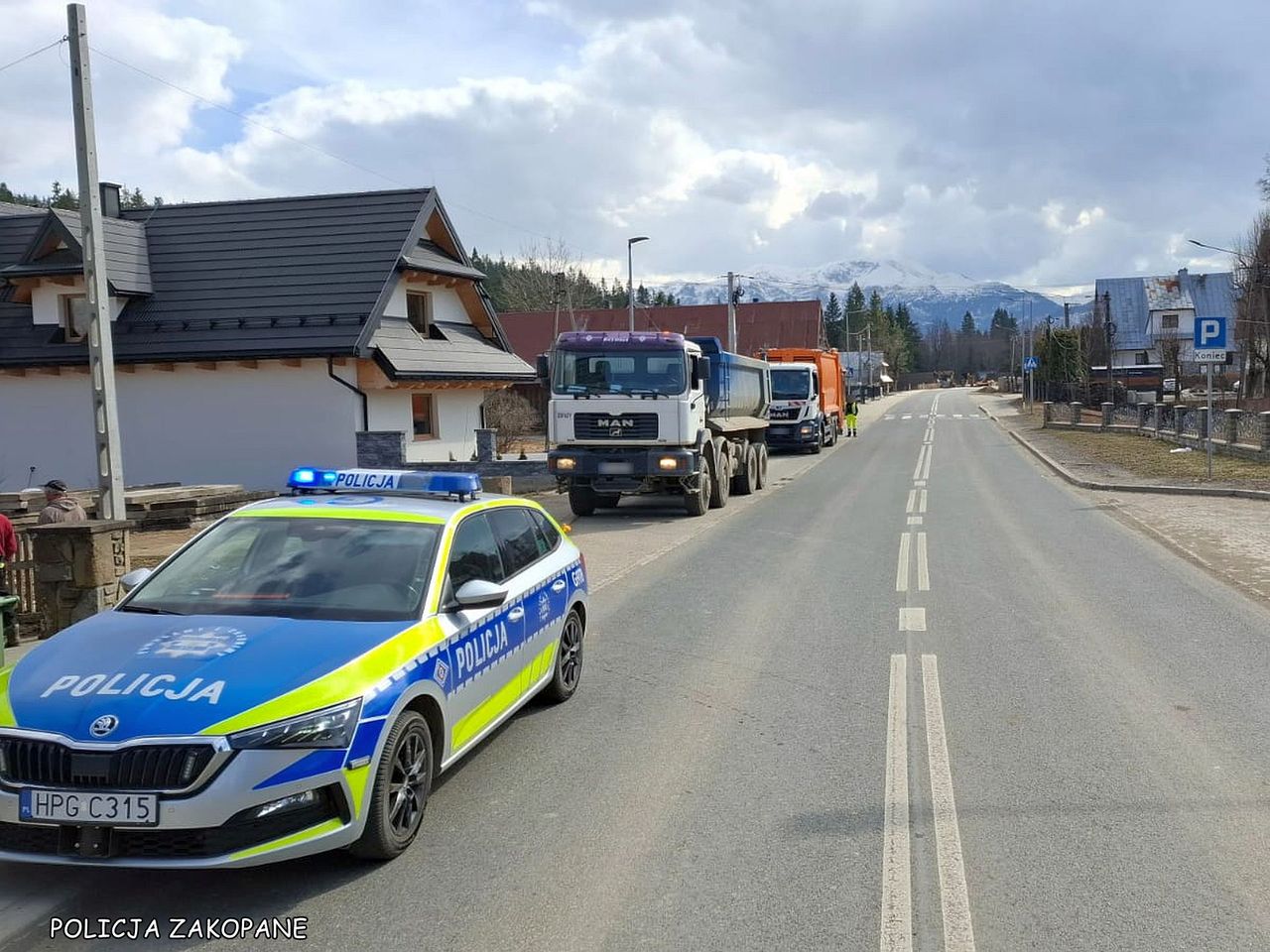 Pijany kierowca ciężarówki potrącił pracownika w Witowie