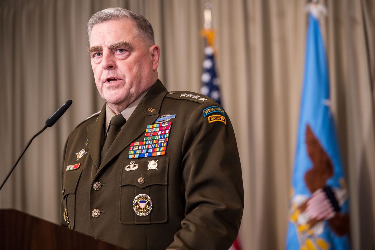 Gen. Mark Milley o stratach Rosjan