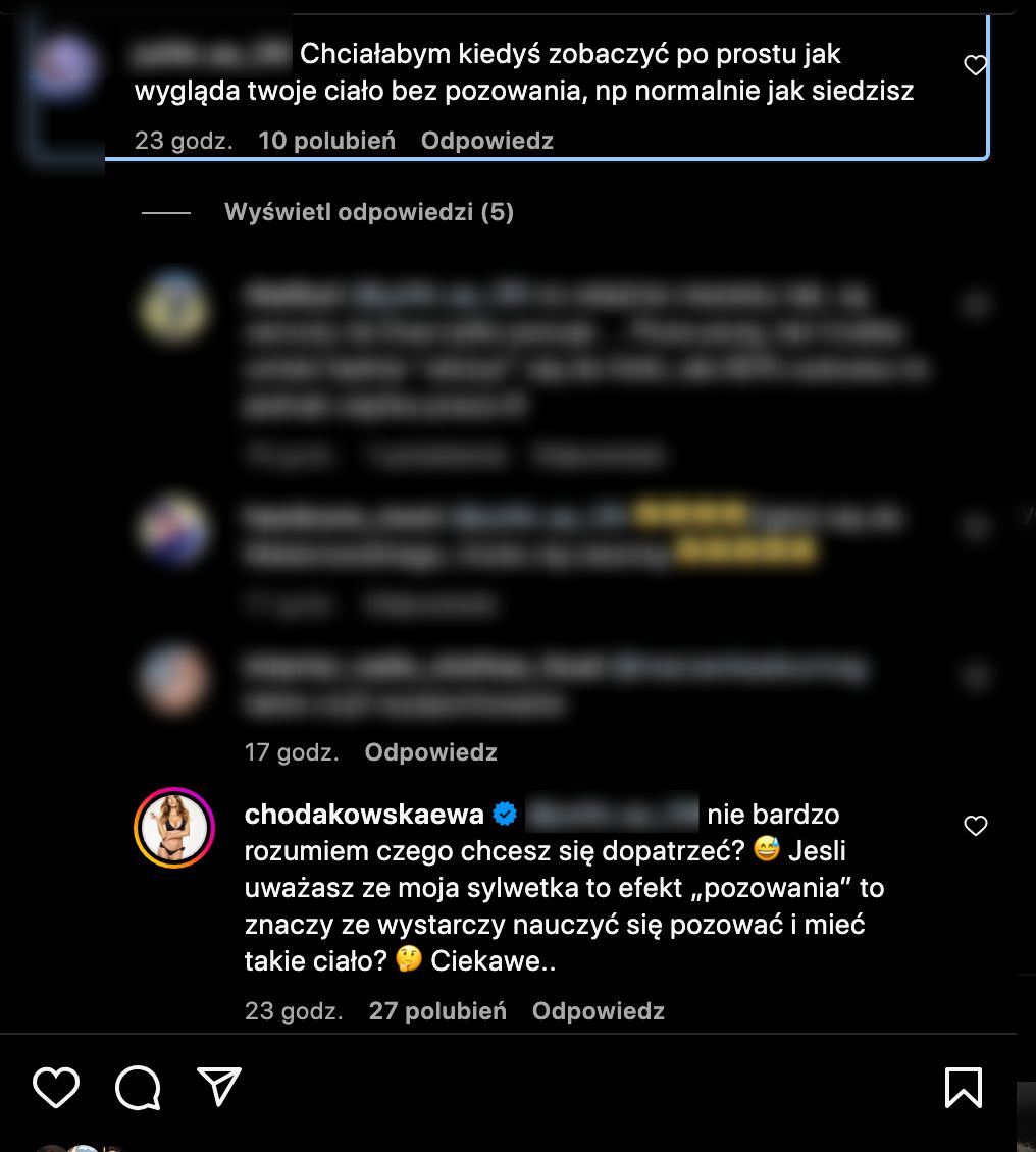 Ewa Chodakowska wdała się w pyskówkę z internautką