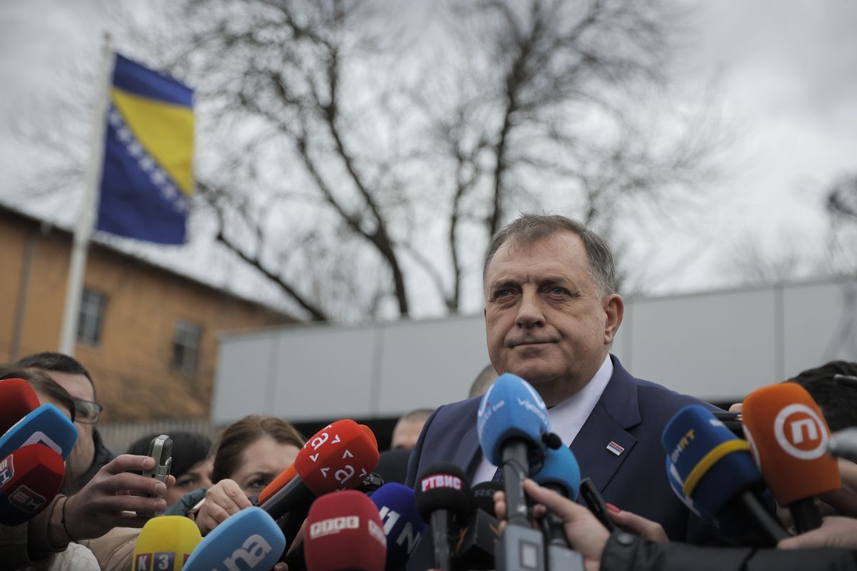 Milorad Dodik, prezydent republiki Serbskiej 