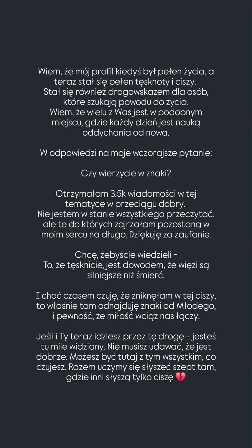 Sylwia Peretti o swojej instagramowej aktywności