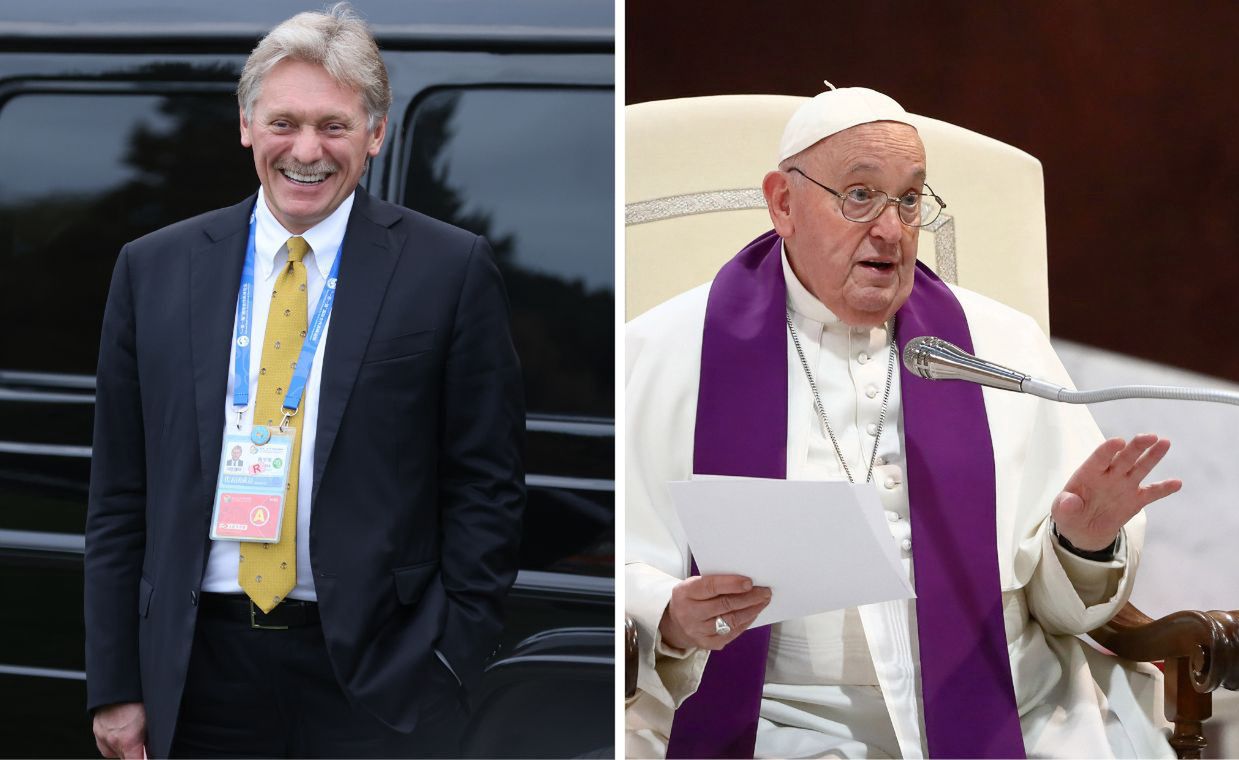 Kremlin responds to Pope Francis' call for Ukraine peace talks