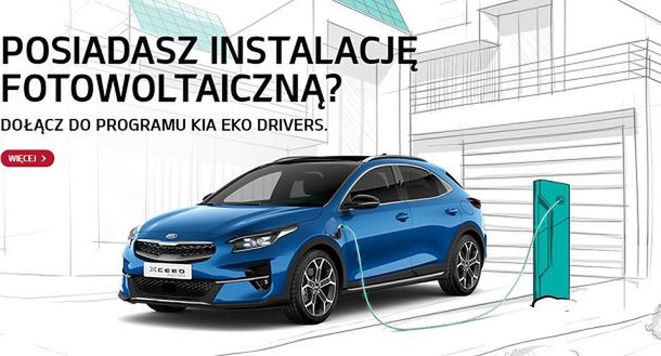 „Tanio ładujesz. Tanio podróżujesz” w reklamie Kia Eko Drivers