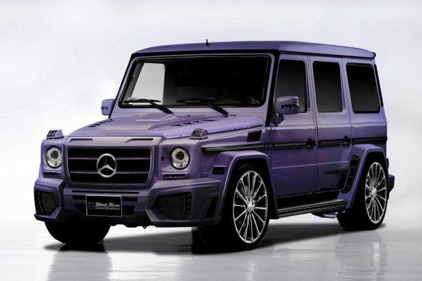 Czarny Bizon na stoisku z czarnym złotem - Mercedes-Benz G Black Bison u Toyo [SEMA 2012]