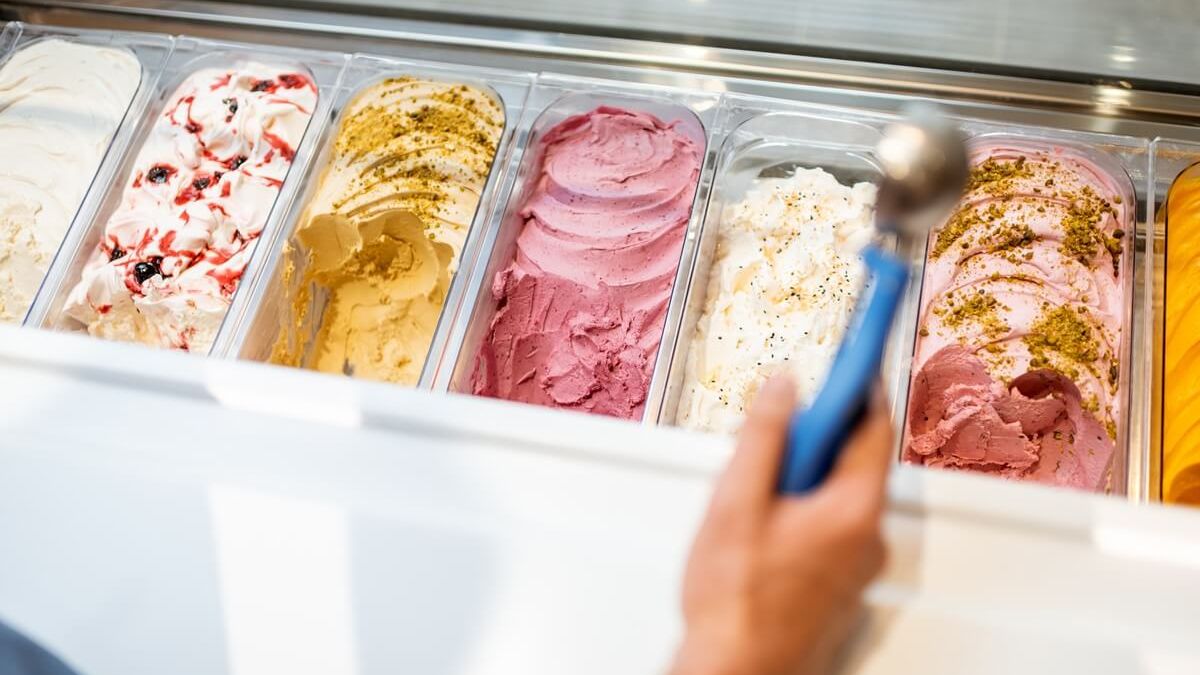 lody w lodziarni