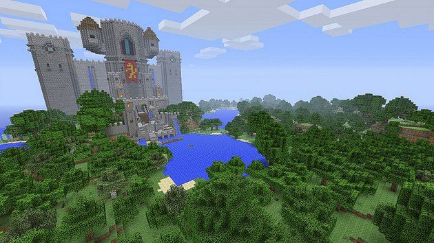 Minecraft gra las