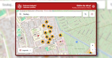 Gdzie się ukryć? Nowa mapa schronień w Polsce