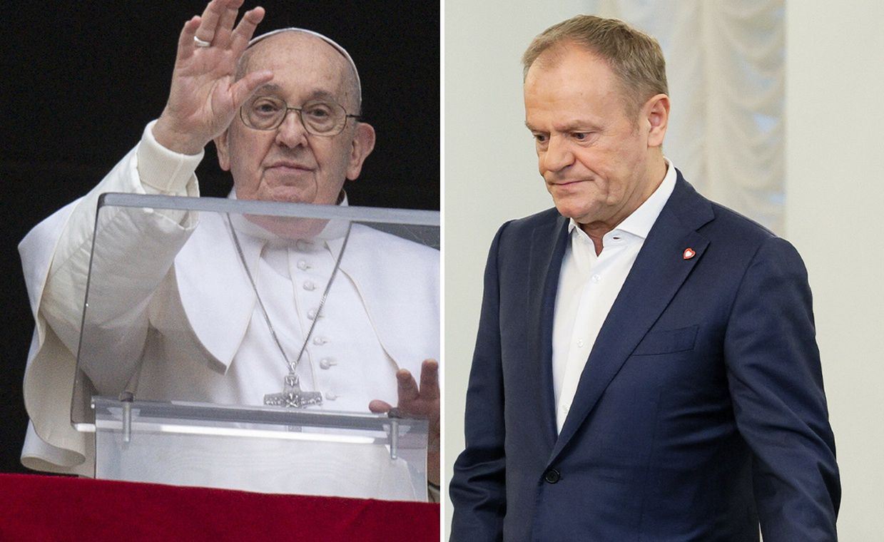 Gorzkie słowa Tuska o Franciszku. "Chciałoby się zatkać uszy"