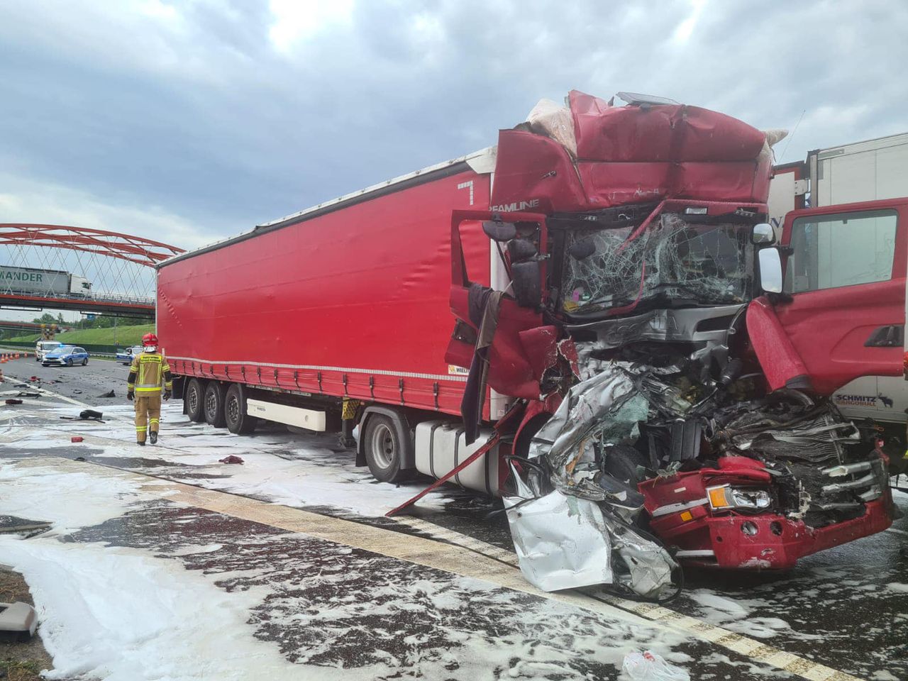 Na A1 doszło do śmiertelnego wypadku 