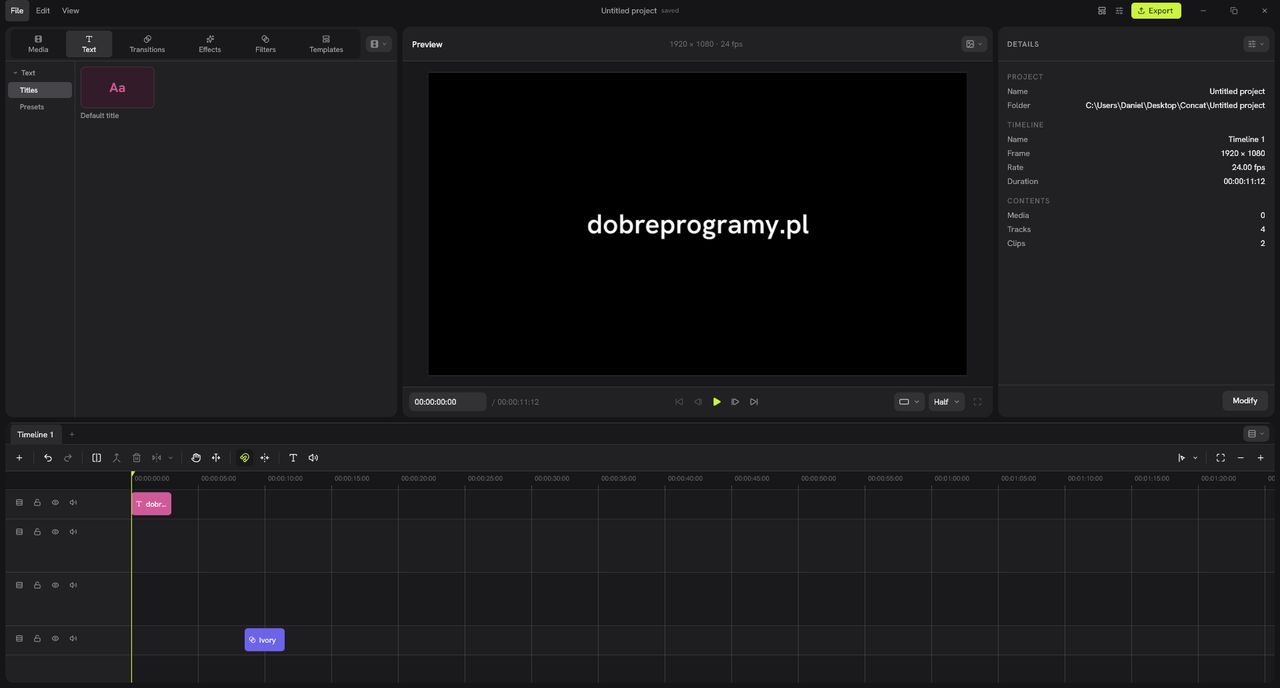 Concat Video Edito
