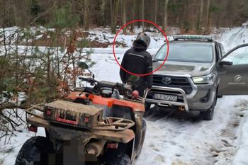 Nielegalnie wjechał do lasu. Straż Leśna nie miała wyjścia