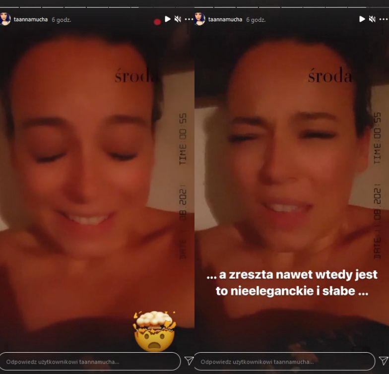 Anna Mucha grzmi w obronie umiejętności makijażowych córki