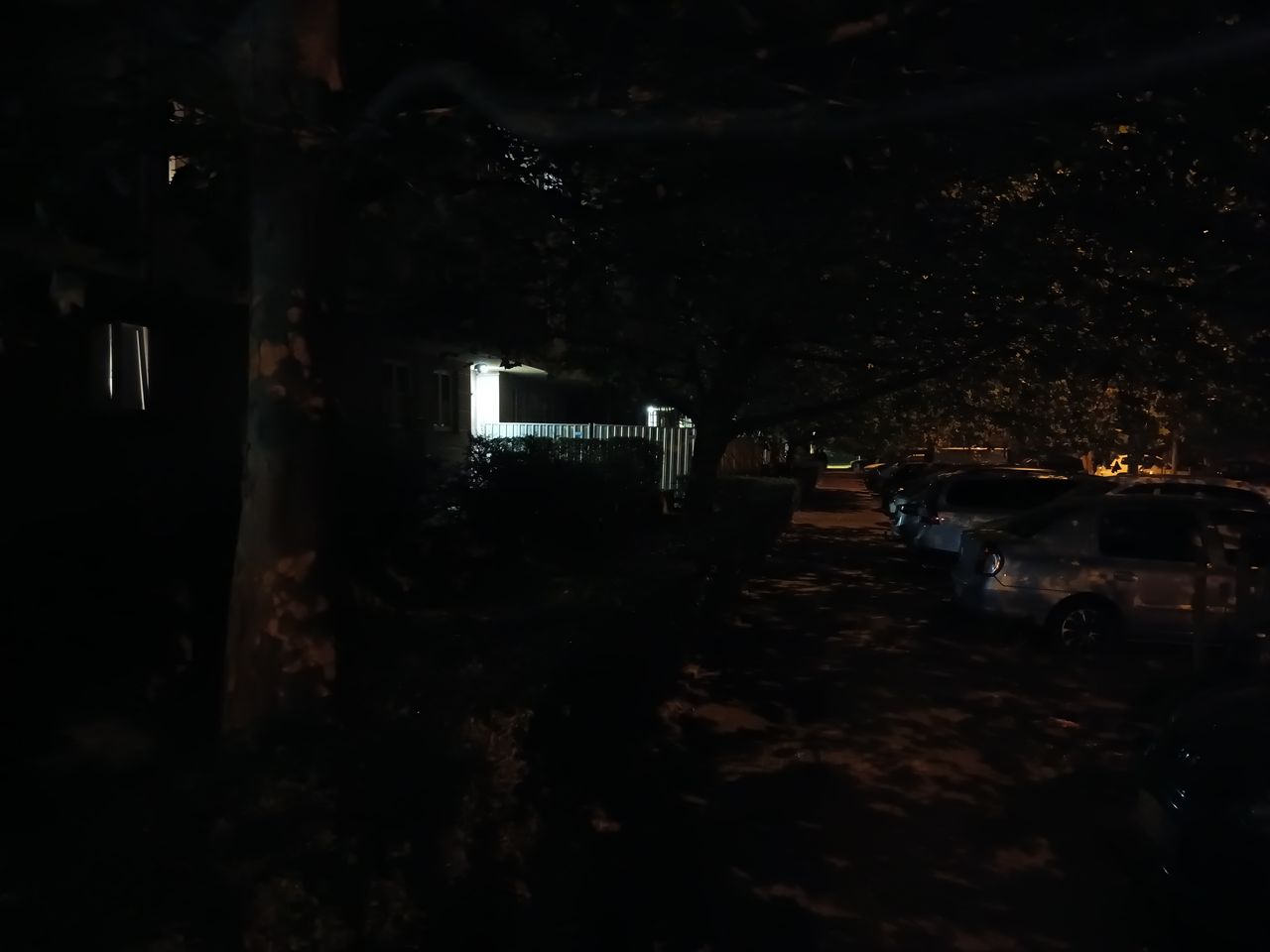 W mrocznych scenach tryb nocny (po prawej) zdaje sie czynić magię, ale tylko do momentu, gdy obejrzymy zdjęcia na większym wyświetlaczu.