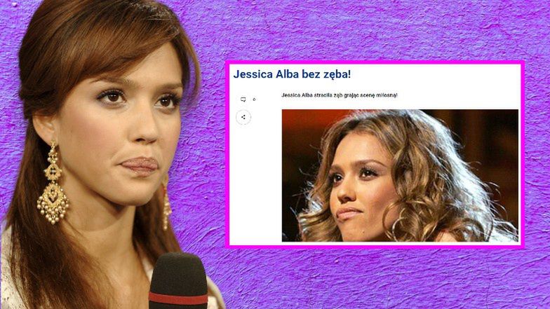 #18 lat temu na Pudelku: Jessica Alba straciła ząb