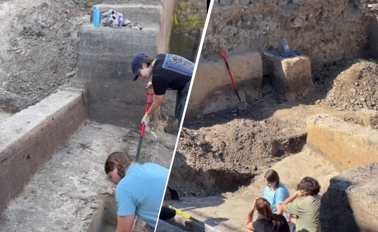 Zdjęcie do aktualności: Sensacyjne odkrycie w Lublinie. Dotarli do czasów Mieszka I