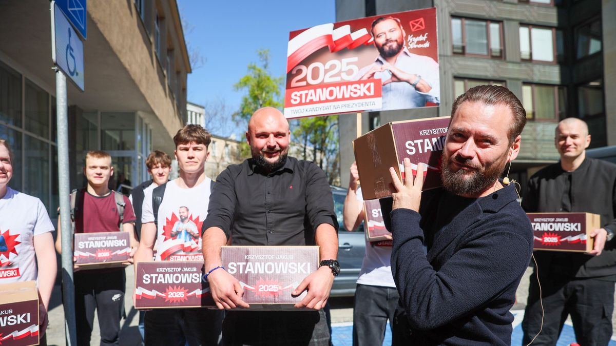 Stanowski zgłosił kandydaturę na prezydenta. Zebrał 4 mln podpisów