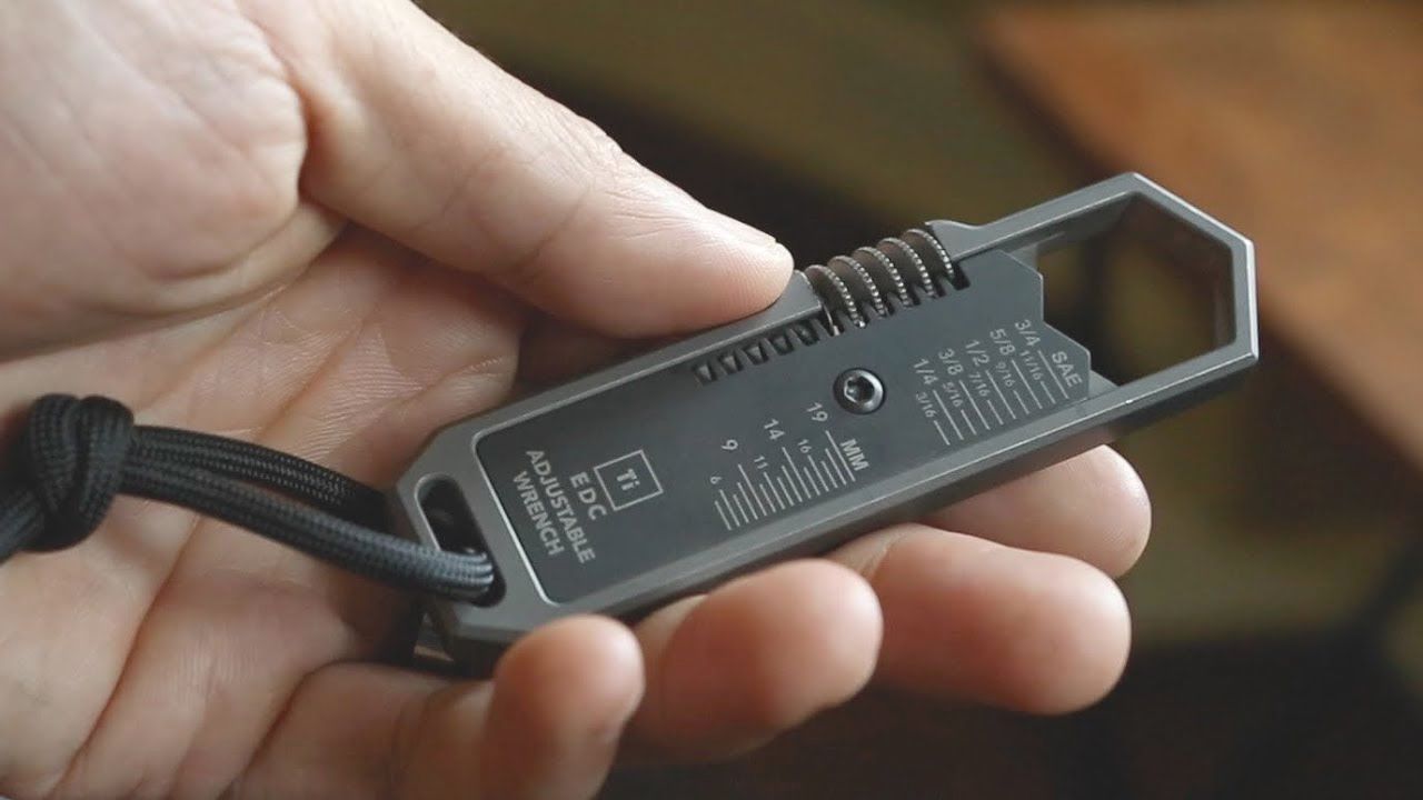 Ti EDC Wrench - jeden klucz, który zastąpi skrzynkę narzędzi 1