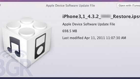 Nieoficjalna lista nowości w iOS 4.3.2 1