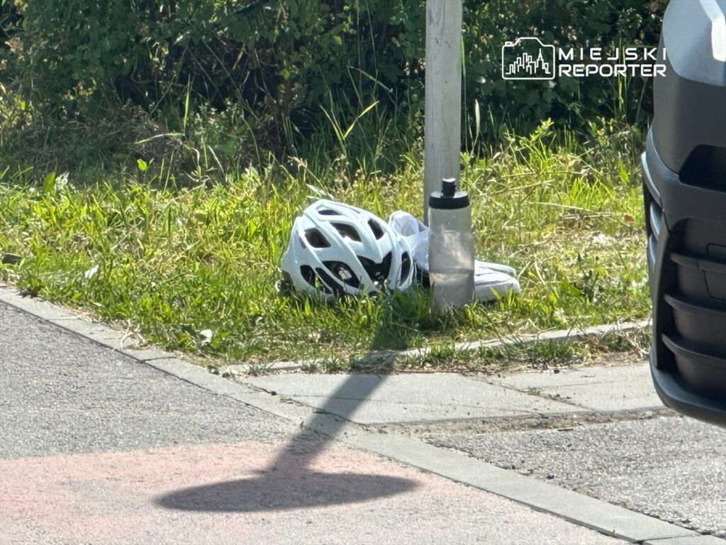 Kierowca przewozu osób z Uzbekistanu poszukiwany przez policję potrącił rowerzystę, który okazał się być policjantem