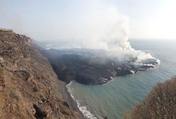 La Palma. Erupcja się nasila. Kolejny potok lawy wypływa z Cumbre Vieja