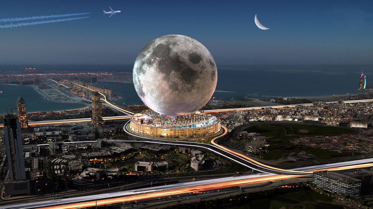Dubaj będzie miał swój księżyc. A w dodatku na dachu wieżowca