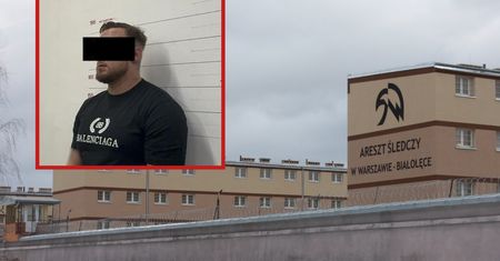 Łukasza Ż. przewieziono na Białołękę. Na takie warunki może liczyć w areszcie