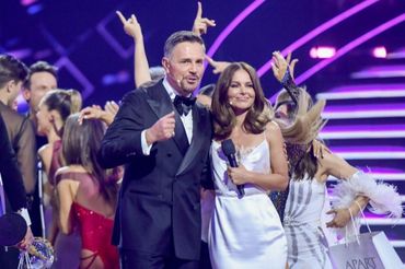 Krzysztof Ibisz i Paulina Sykut-Jeżyna 