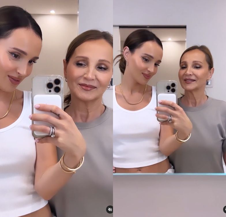 Marina Łuczenko pokazała mamę