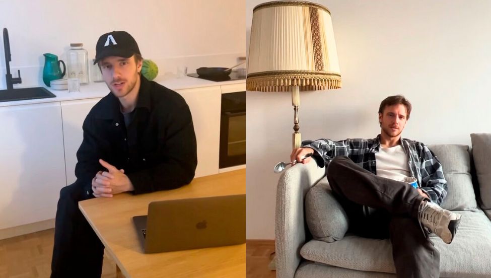 Wnętrza mieszkania Macieja Musiała