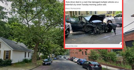 Straszny wypadek w USA. Kierowca tesli nie żyje