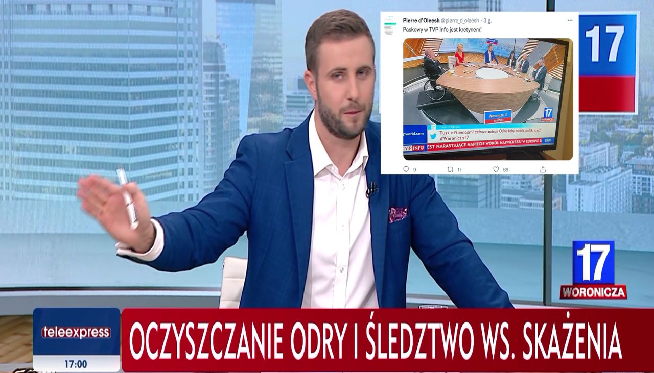 Kto zatruł Odrę? "Paskowy" TVP Info zdecydował