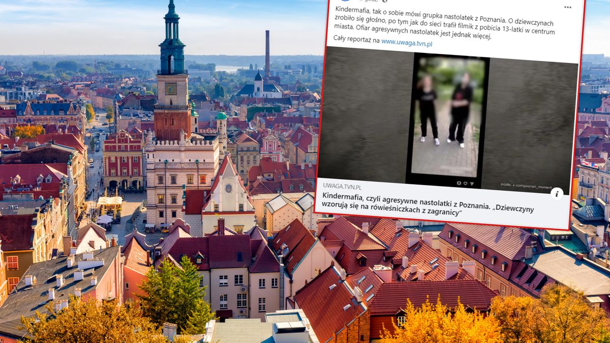 W Poznaniu doszło do brutalnego napadu.