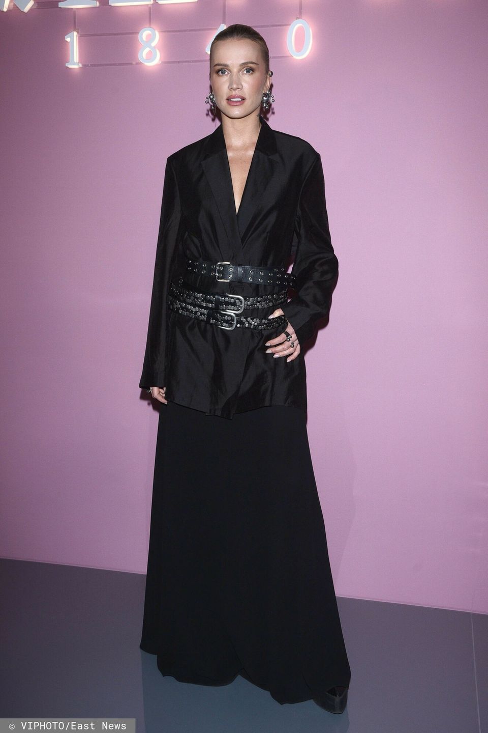 Na evencie W.KRUK Maffashion postawiła na czarny total look