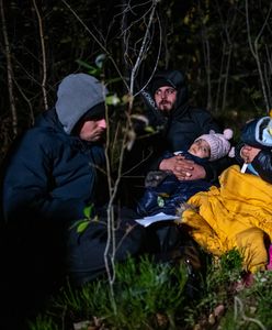 Dramat uchodźców na granicy. Te zdjęcia łamią serce. Tak wygląda strefa stanu wyjątkowego
