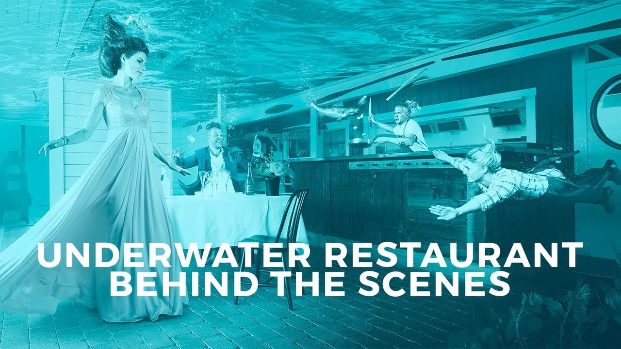 Jak zrobić zdjęcie reklamowe dla „podwodnej” restauracji?