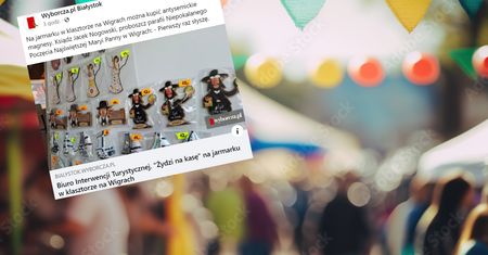 Antysemickie pamiątki na jarmarku. Organizator: "pierwszy raz słyszę"