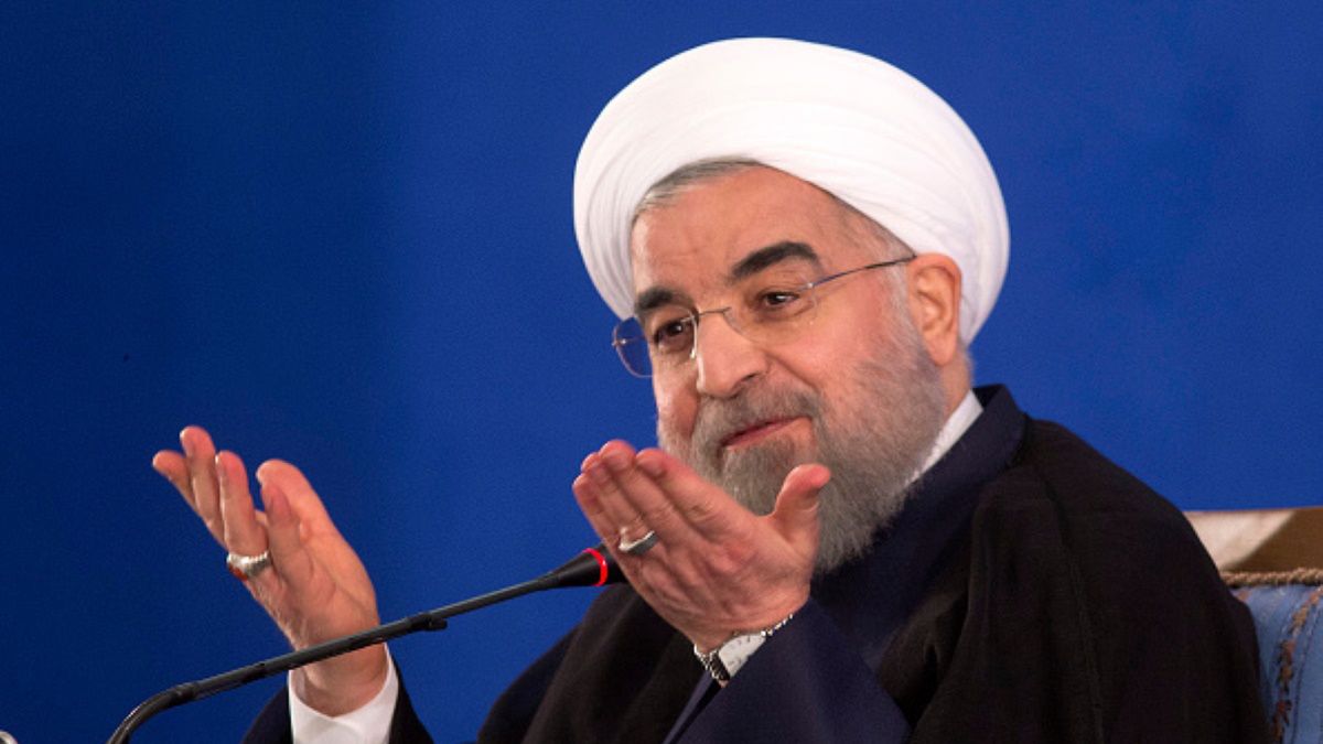 Prezydent Iranu Hasan Rouhani 