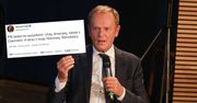 Tusk przeczytał SMS-a od teściowej. I się zaczęło