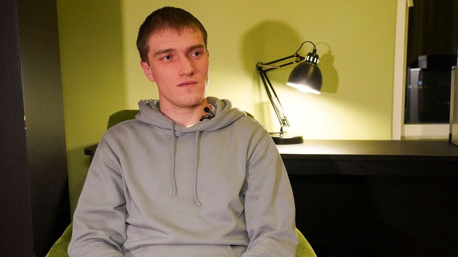 Andriej Miedwiediew, były dowódca rosyjskiej grupy najemników Wagnera, podczas wywiadu w Oslo