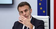 Macron: blokada Cieśniny Ormuz nie uzasadnia zniesienia sankcji na Rosję