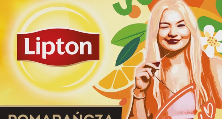 Wersow i Faustyna Fugińska promują herbaty Lipton
