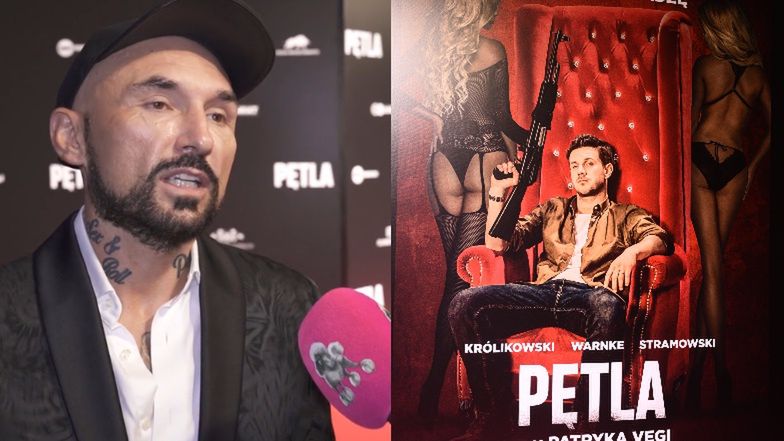 Patryk Vega nie martwi się o frekwencję w kinach podczas pokazów "Pętli"