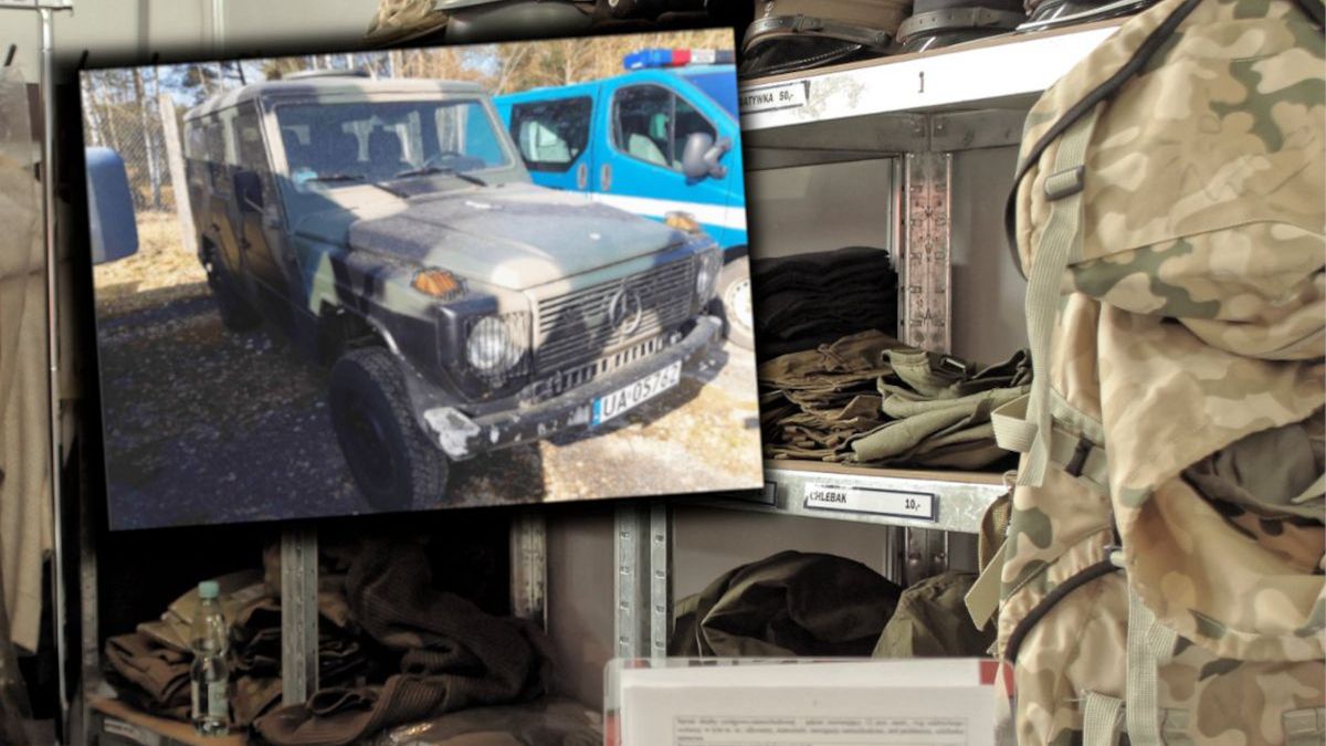 AMW wyprzedaje wojskowy sprzęt. Cześć rzeczy jest nie używana, po prostu przeleżała w magazynach. 