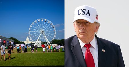 Wielki festyn Donalda Trumpa to kolosalna KLAPA? Zdjęcia miały znikać z sieci. "To jego kaprys"