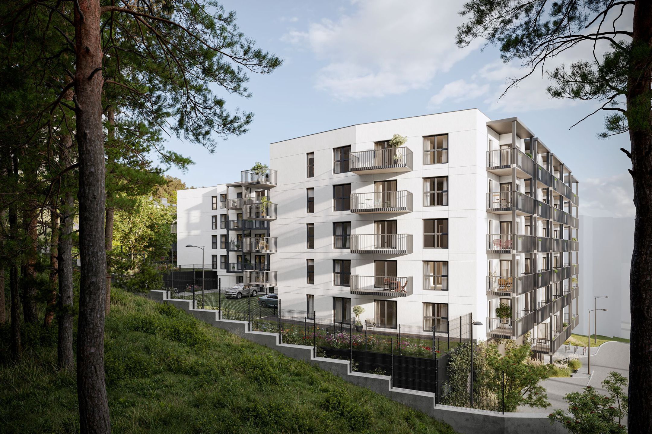 Zbożowa- wizualizacja inwestycji ACCIONA  realizowanej w Gdyni