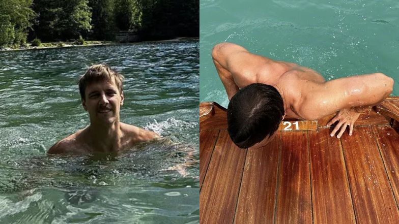 Maciej Musiał na wakacjach z ukochaną w Alpach prezentuje SZEŚCIOPAK. Fani: "Instagram vs. rzeczywistość to tutaj jedno i to samo" (FOTO)