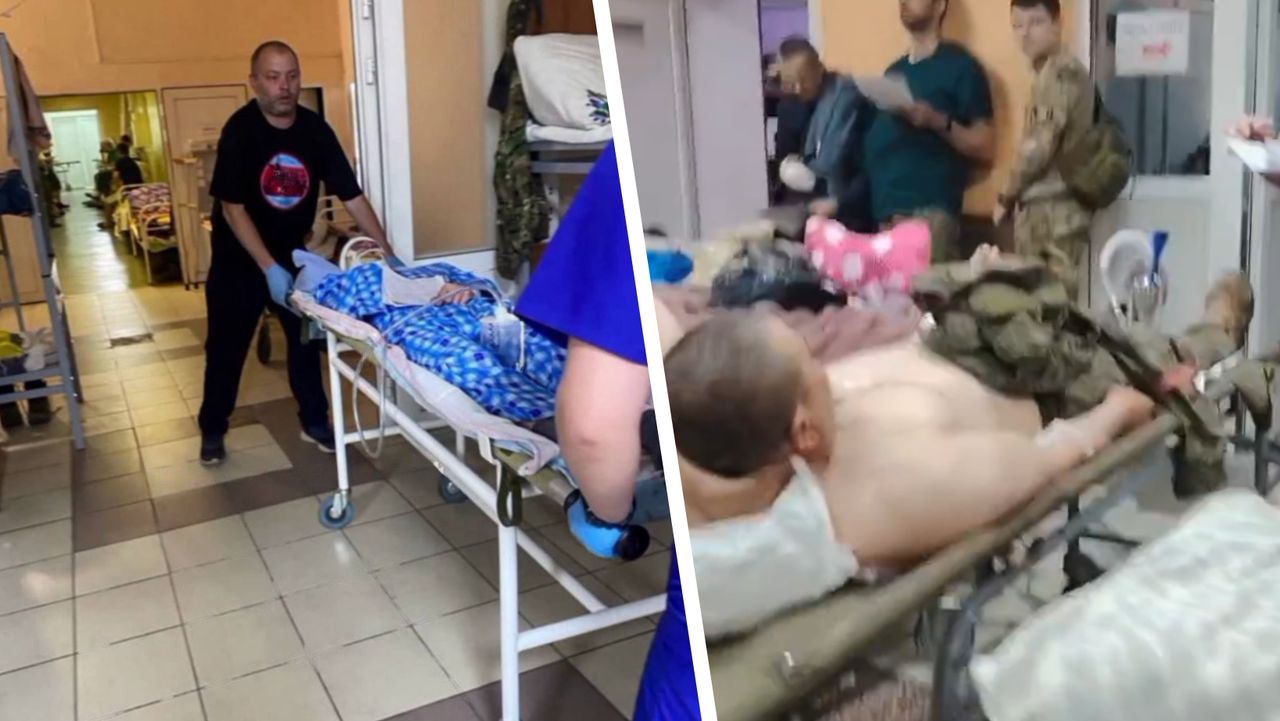 Hospitals are overwhelmed. Wounded Russians are lying in the corridors.