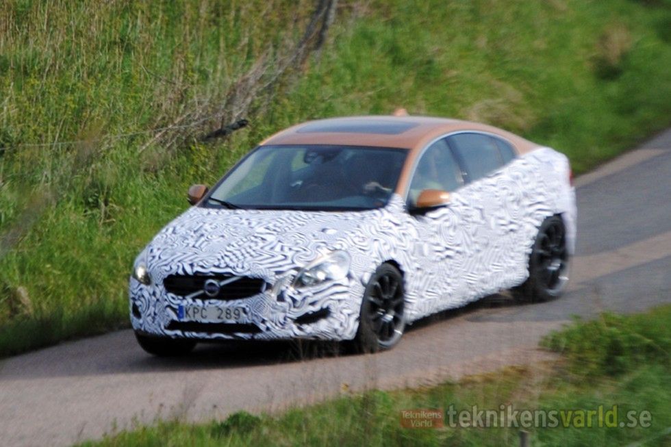 Polestar Volvo S60 - zdjęcia szpiegowskie