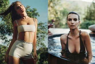 Emily Ratajkowski w majtkach Diora pozuje w "L'Officiel"